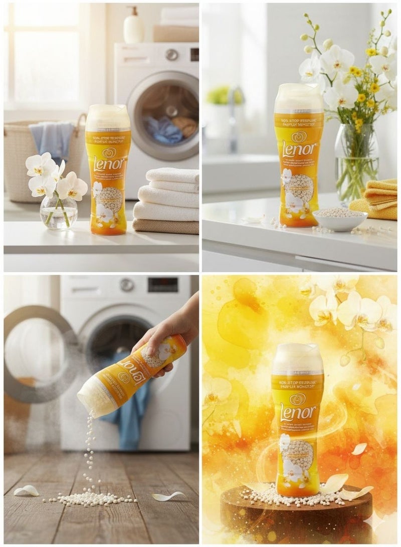 لينور حبيبات عطر غسيل للإنتعاش ومعطرة للملابس أثناء الغسيل 270 جرام - Image 3